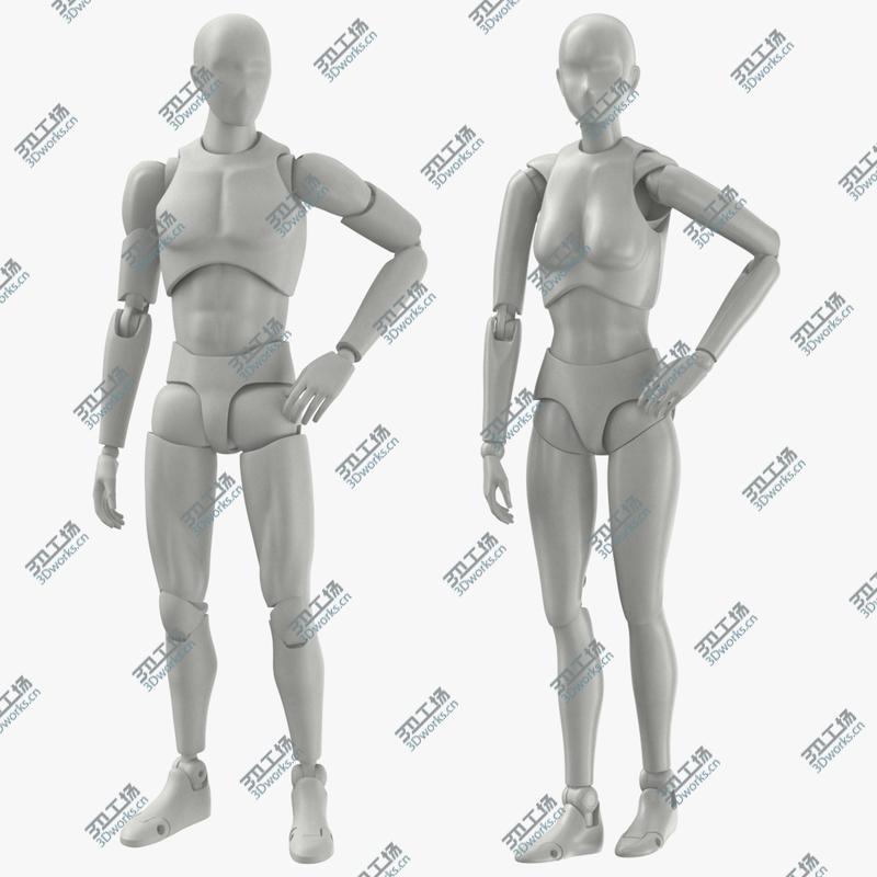 images/goods_img/20210113/3D Mannequins Rigged Collection model/1.jpg